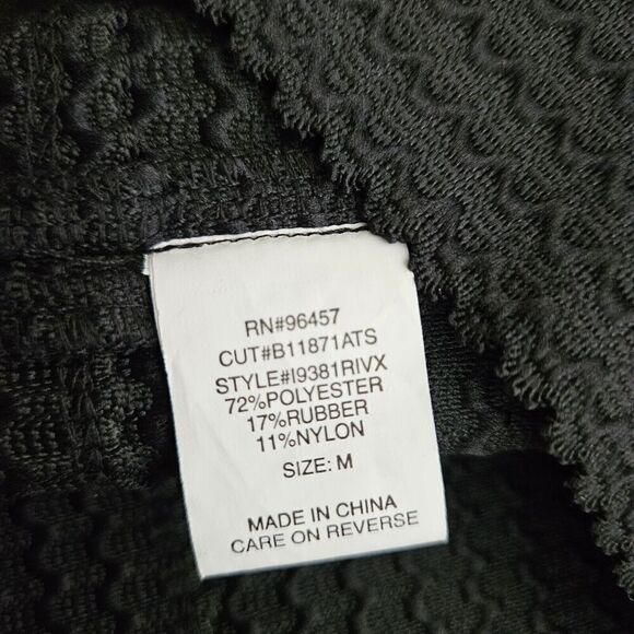 EyeShadow Black Pleated Mini Skirt Womens M Pull On NWT - Picture 7 of 9